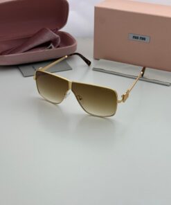 MIU MIU 23529 Golden brown shaded
