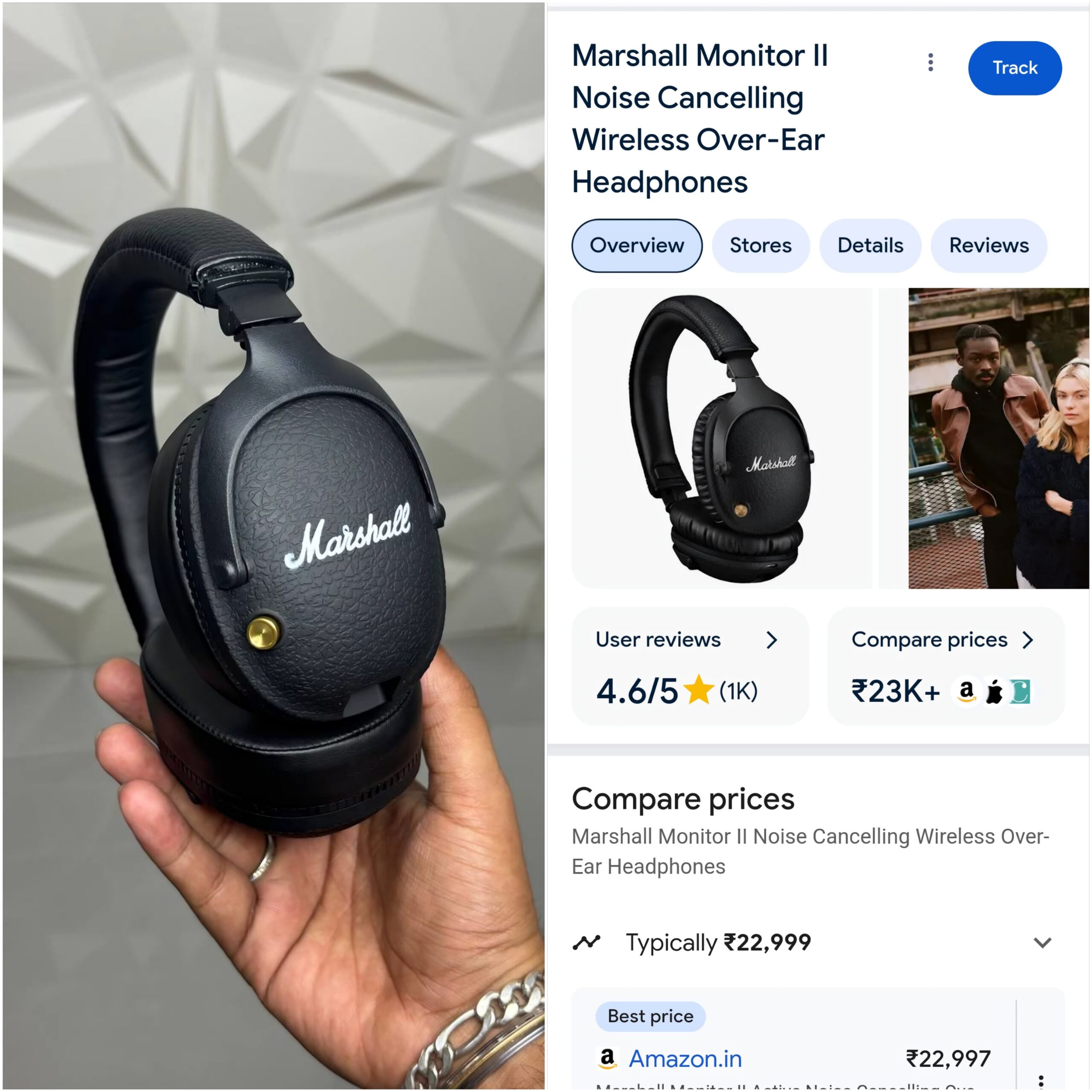 MARSHALL MONITOR II HEADPHONES OFFICIAL STORE ARTICLE PRODUCT - Image 2