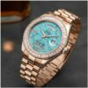 ROLEX OYSTER PERPETUAL DAYTONA DATE DIAMOND GOLD TIFFANYNY (QUARTZ)