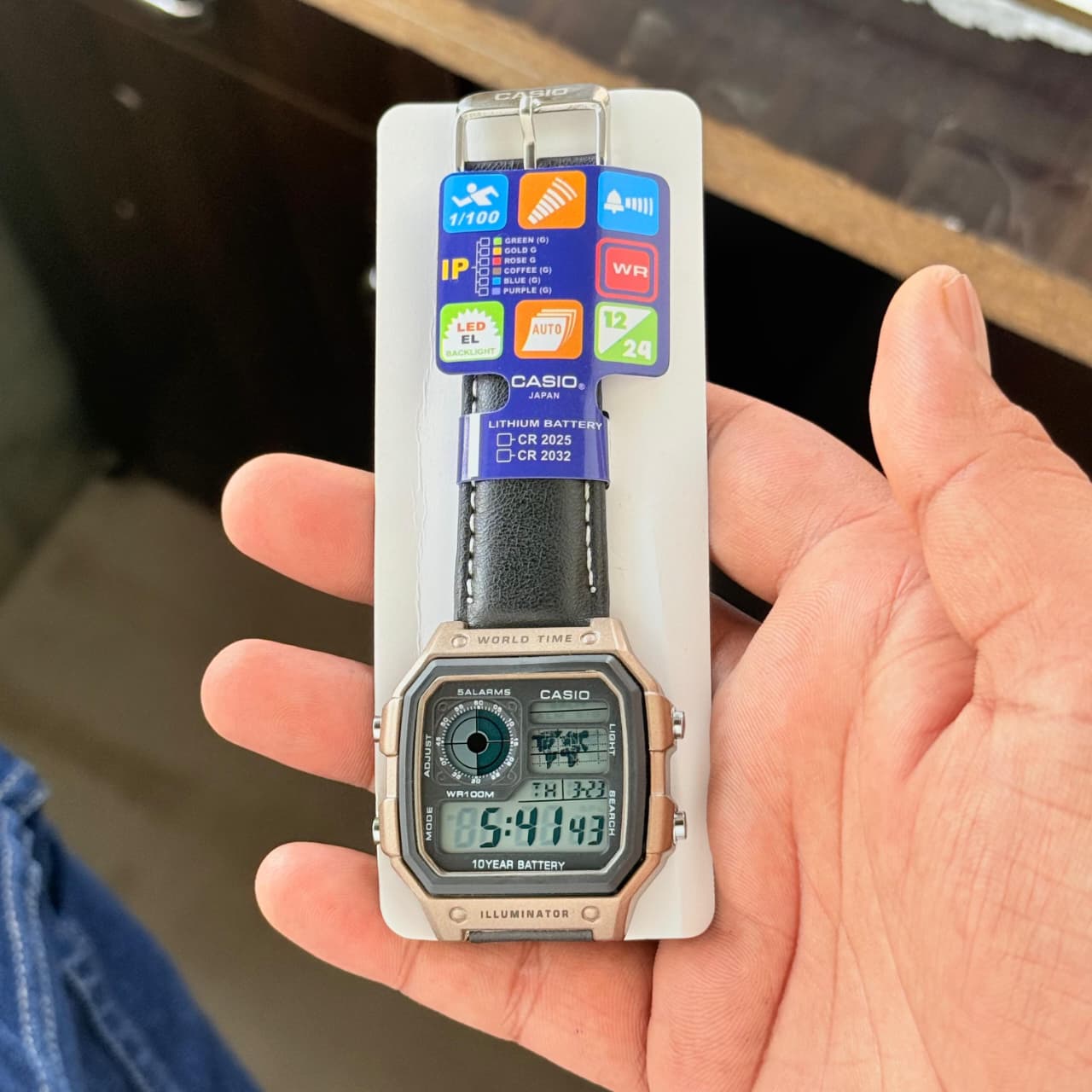 CASIO ILLUMINATOR WORLD TIME (UNISEX) - Image 2