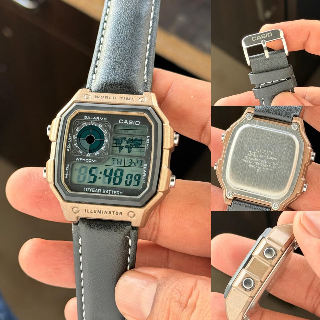 CASIO ILLUMINATOR WORLD TIME (UNISEX) - Image 3