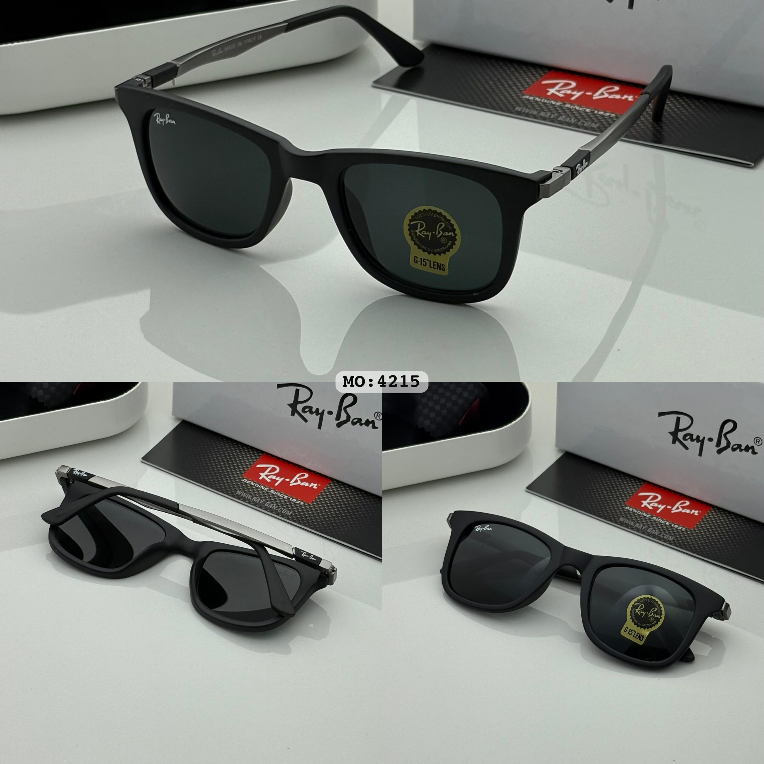 Ray-Ban 4215 Wayfarer Sunglasses (UNISEX) - Image 2