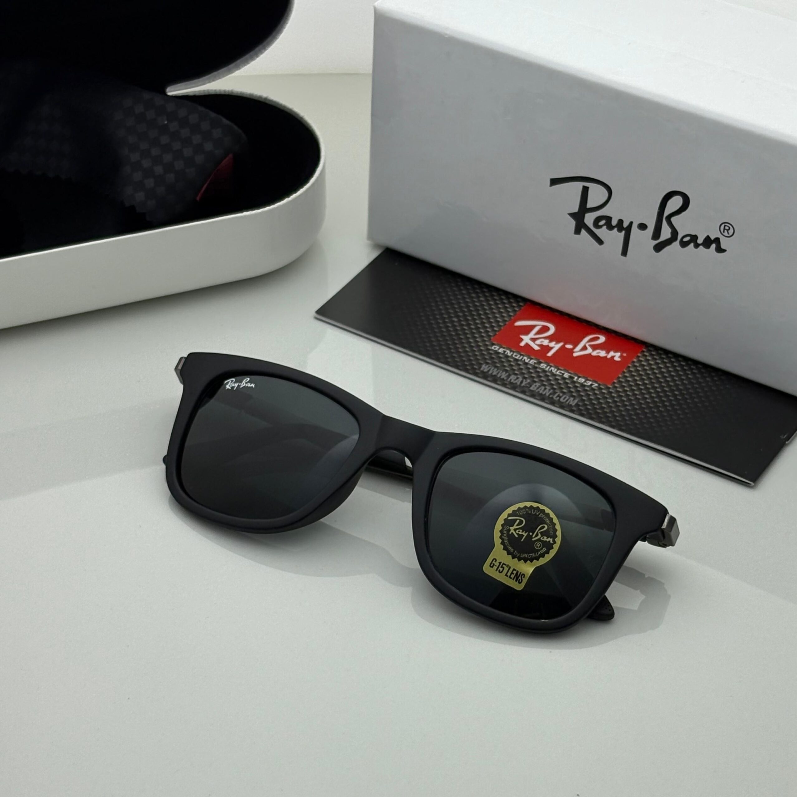 Ray-Ban 4215 Wayfarer Sunglasses (UNISEX) - Image 5