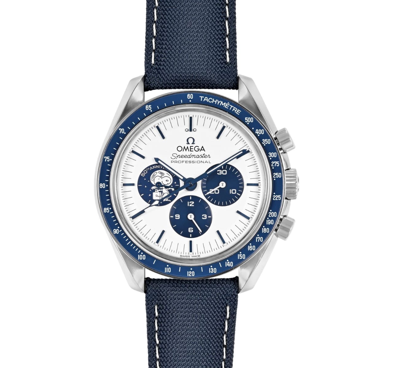 Omega Speedmaster "Silver Snoopy Award" 50th Anniversary – The Legend Reimagined (Quartz)