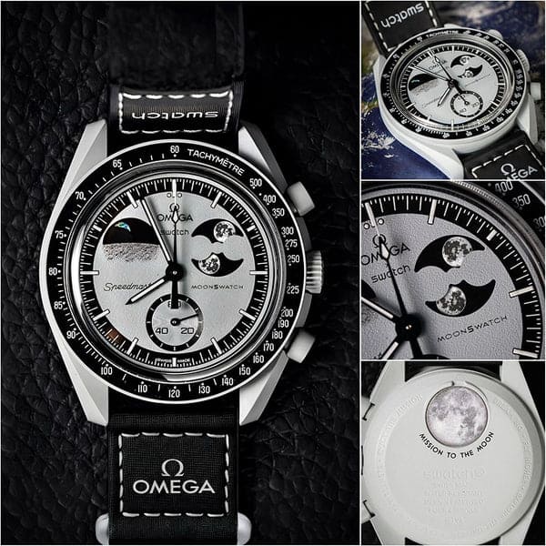 Moon-Inspired Snoopy Chronograph Watch – Premium Sports Timepiece with Nylon Strap - Image 6