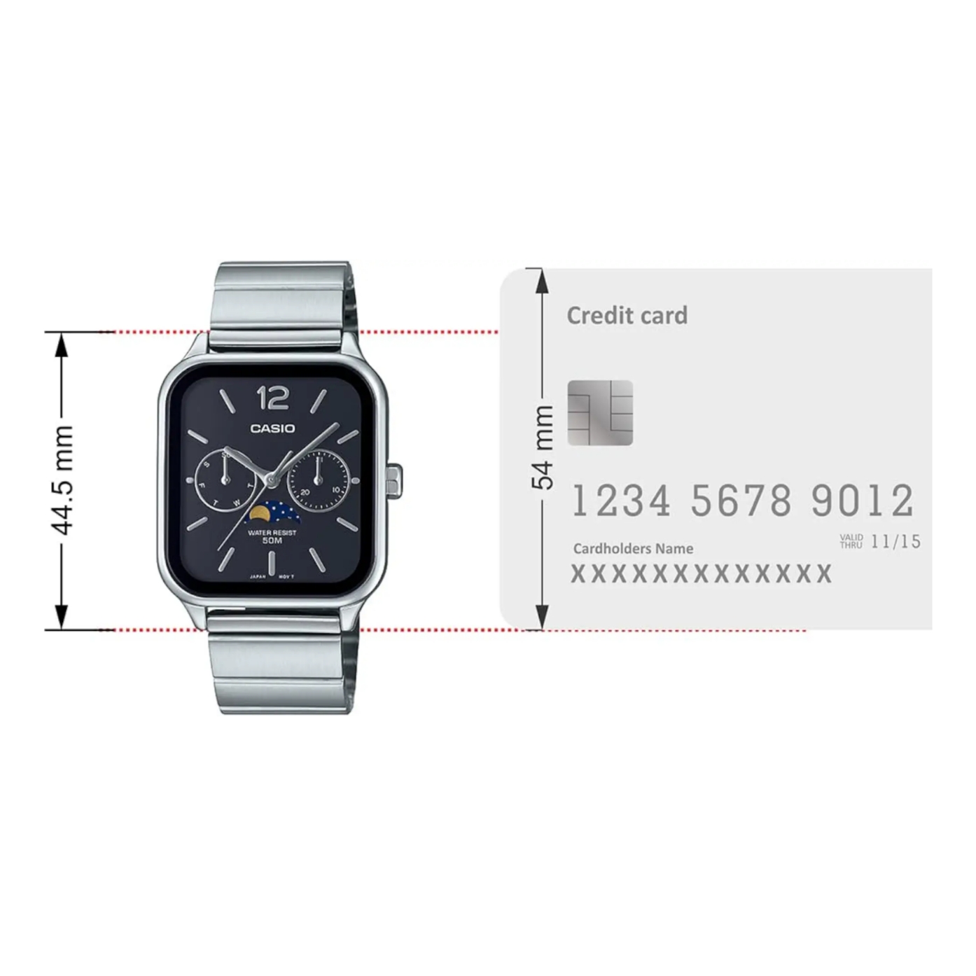 ICONIC CASIO MTP-M305D MOON PHASE SPECIAL EDITION FOR MEN - Image 7