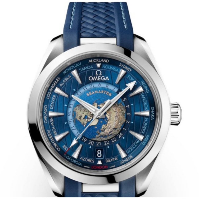 Omega Seamaster Aqua Terra 150M World timer (Auto Movement) For Men - Image 3