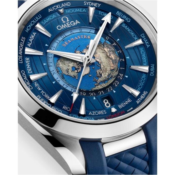Omega Seamaster Aqua Terra 150M World timer (Auto Movement) For Men - Image 5