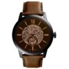 FOSSIL Towns Men Automatic Brown Dial Leather Watch – ME3098