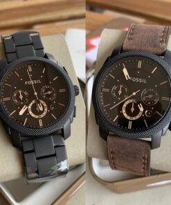 Fossil FS4656I Black Dial Multifunction Men’s Watch