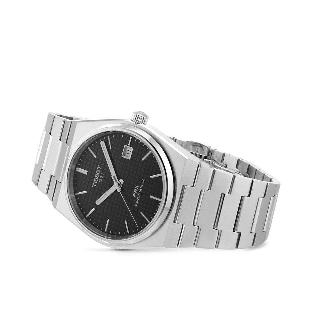 Tissot PRX Powermatic 80 – Black Dial Stainless Steel Watch - Image 2