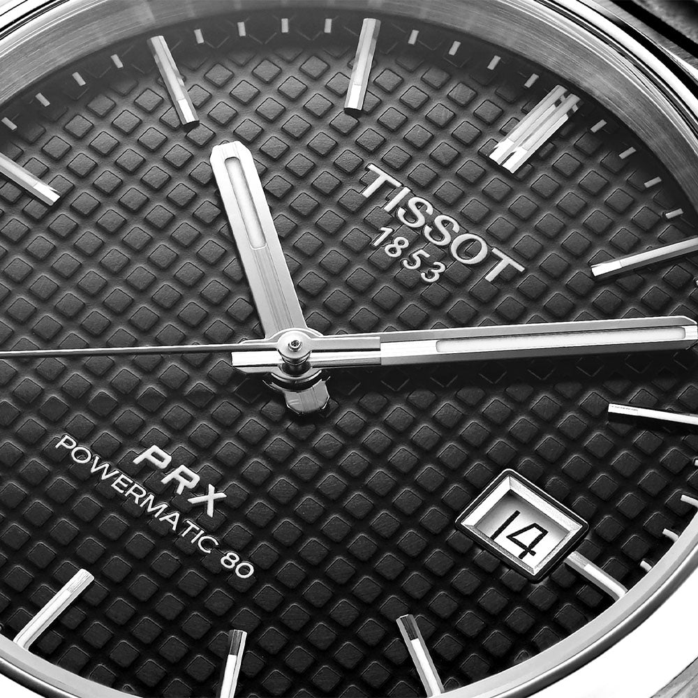 Tissot PRX Powermatic 80 – Black Dial Stainless Steel Watch - Image 6