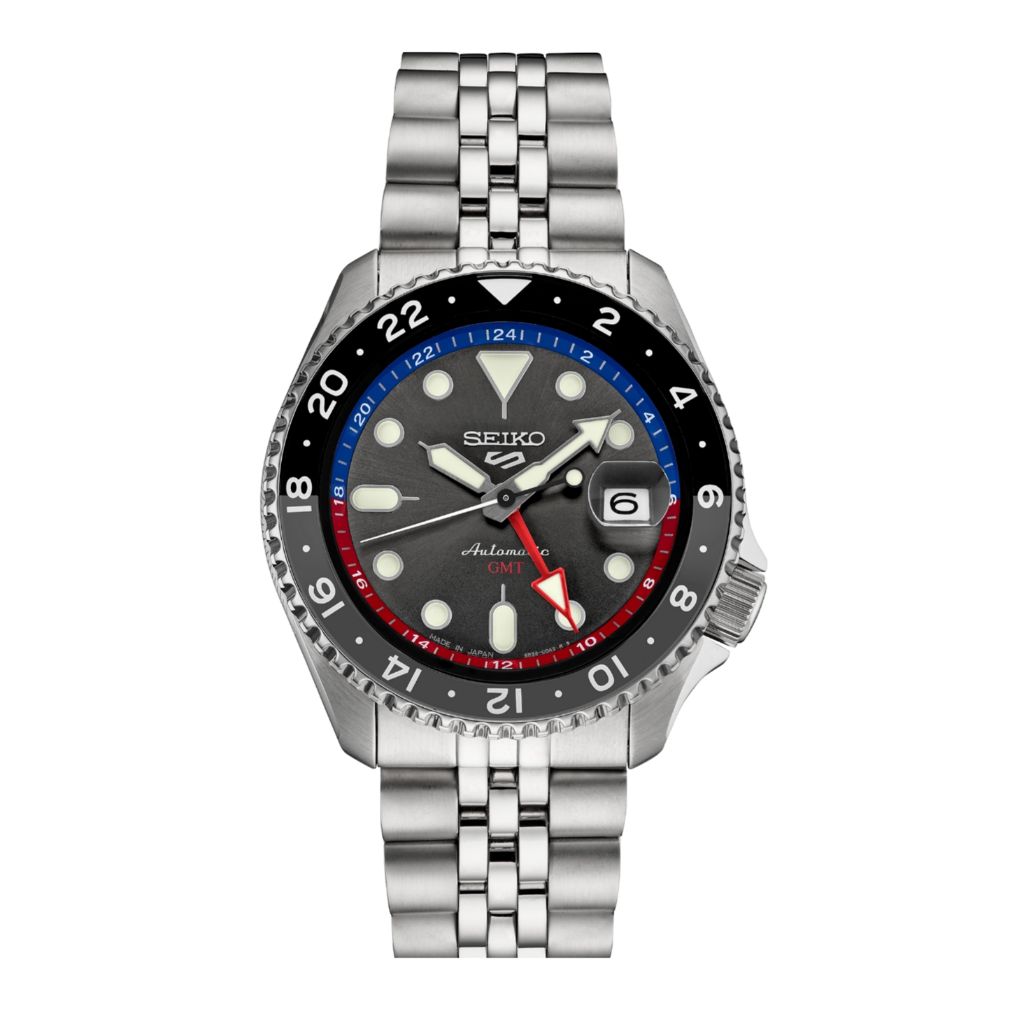 Seiko 5 Sports GMT Automatic Watches - Image 8