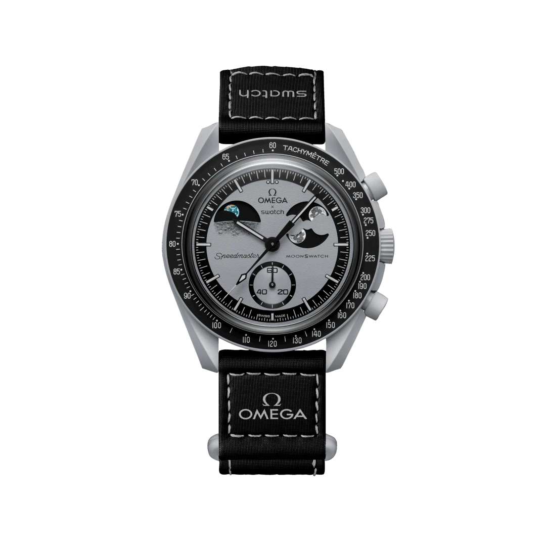 Omega x Swatch Speedmaster MoonSwatch Mission to the Earth phase โ New Moon Snoopy Edition - Image 12